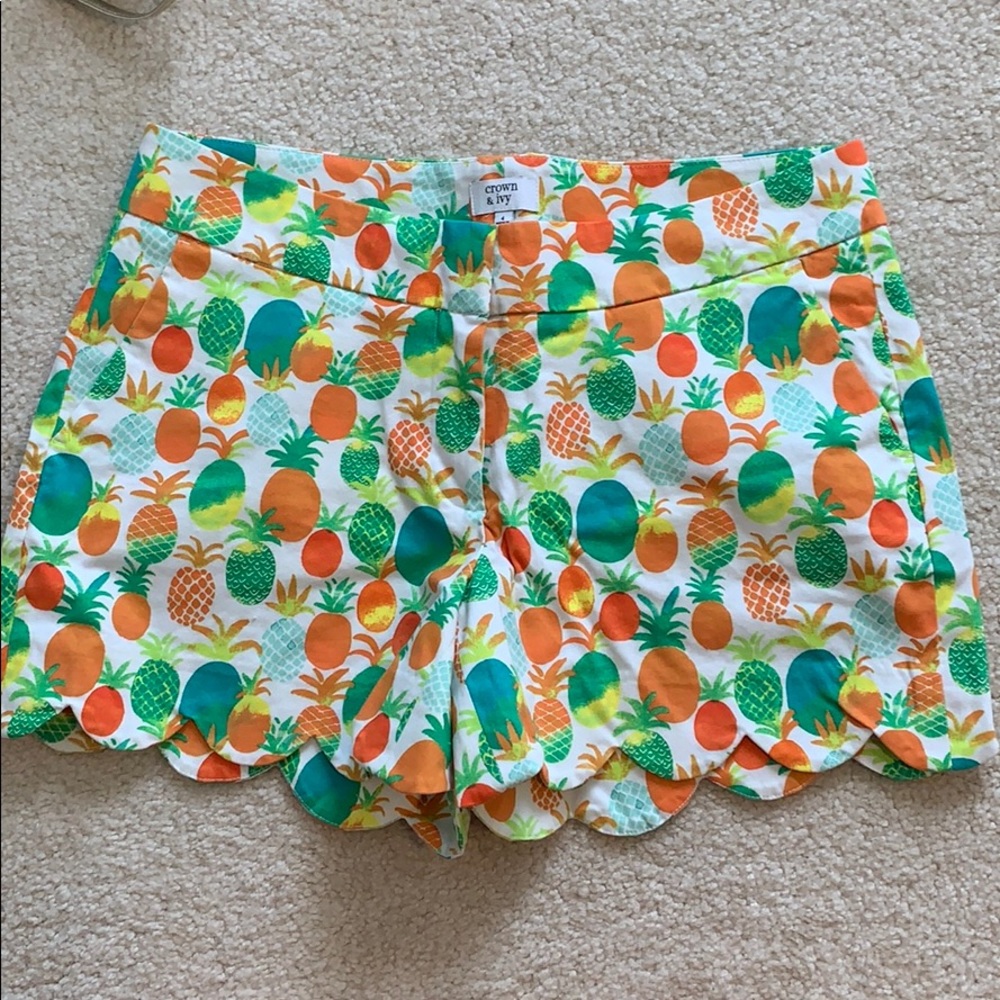 Pineapple shorts